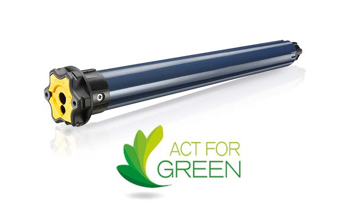 Somfy eco-designed products are identified by the ACT FOR GREEN® logo which guarantees: